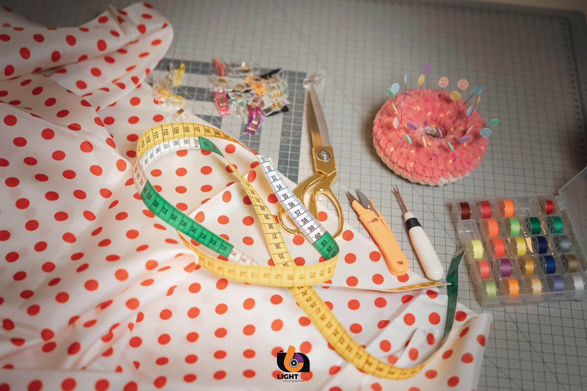 Professional clothing alterations in progress at Double Stitch by Sumu in Helsinki