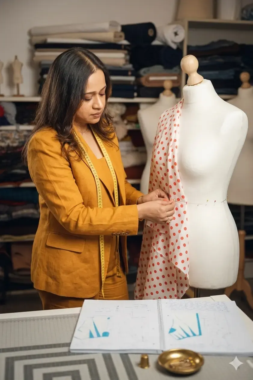 Waist adjustments and fit tailoring at Double Stitch by Sumu in Helsinki